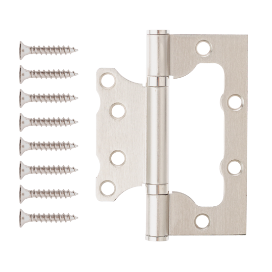 Петля бабочка Vanger 100x75x2.3 мм сталь цвет никель