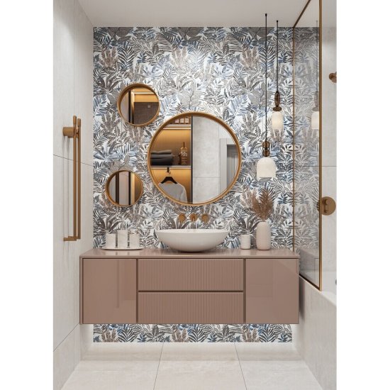 Керамогранит Buono Ceramic Emma белый 1200х600х8,5 мм (2 шт.=1,44 кв.м)