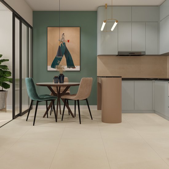 Керамогранит Buono Ceramic Emma белый 1200х600х8,5 мм (2 шт.=1,44 кв.м)