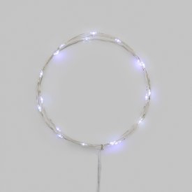 Электрогирлянда комнатная Neon-Night Роса 2 м 20 ламп цвет холодный белый 1 режим работы