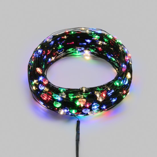 Электрогирлянда комнатная Neon-Night Роса 50 м 500 ламп цвет разноцветный 8 режимов работы