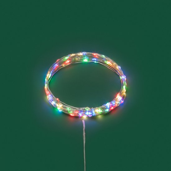 Электрогирлянда комнатная Neon-Night Роса 10 м 100 ламп цвет разноцветный 1 режим работы