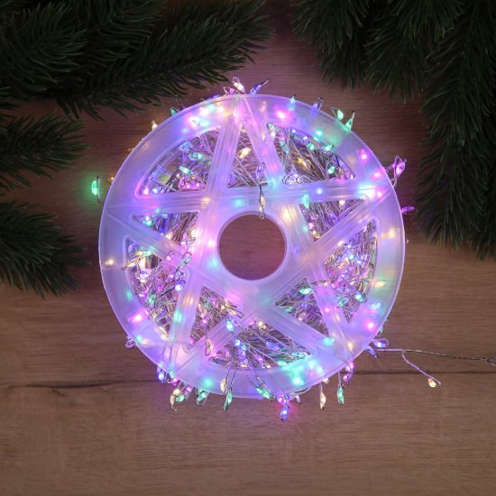 Электрогирлянда уличная Neon-Night 6 м 600 ламп цвет разноцветный 8 режимов работы