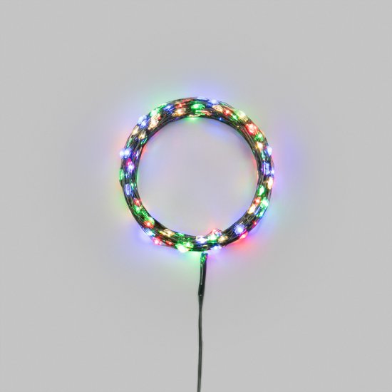 Электрогирлянда комнатная Neon-Night Роса 20 м 200 ламп цвет разноцветный 8 режимов работы