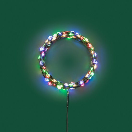 Электрогирлянда комнатная Neon-Night Роса 20 м 200 ламп цвет разноцветный 8 режимов работы