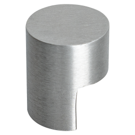 Мебельная ручка-кнопка Лион 24 мм никель