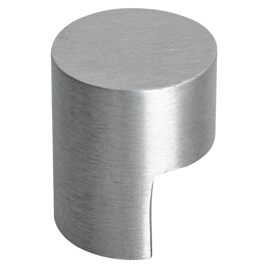 Мебельная ручка-кнопка Лион 24 мм никель