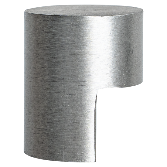 Мебельная ручка-кнопка Лион 24 мм никель