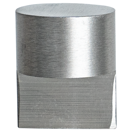 Мебельная ручка-кнопка Лион 24 мм никель