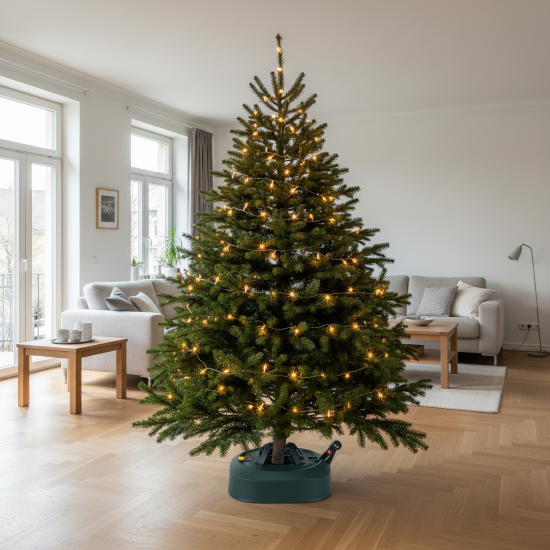 Подставка для живой елки KREAFORTA с фиксатором ø30 см зеленый