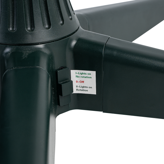 Подставка вращающаяся для елки 65x20.5 см цвет зеленый