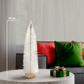 Ель новогодняя искусственная KREAFORTA 29 см белый