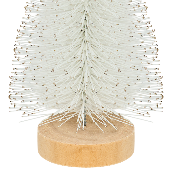 Ель новогодняя искусственная KREAFORTA 29 см белый