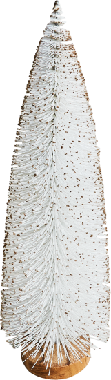 Ель новогодняя искусственная KREAFORTA 29 см белый