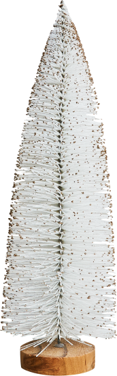 Ель новогодняя искусственная KREAFORTA 29 см белый