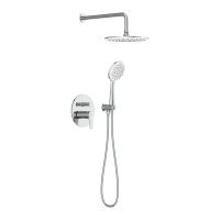 Душевая система Cersanit Lara скрытого монтажа цвет хром