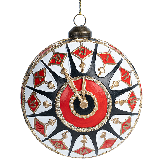 Шар елочный KREAFORTA ø8 см синий