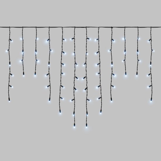 Электрогирлянда уличная Neon-Night Бахрома 3 м 200 ламп цвет холодный белый