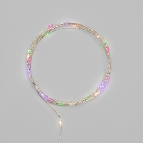 Электрогирлянда комнатная Neon-Night Роса 2 м 20 ламп цвет разноцветный 1 режим работы