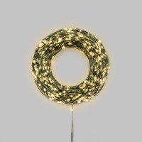 Электрогирлянда комнатная Neon-Night Роса 200 м 2000 ламп цвет теплый белый 8 режимов работы