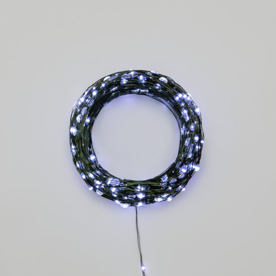 Электрогирлянда комнатная Neon-Night Роса 50 м 500 ламп цвет белый 8 режимов работы