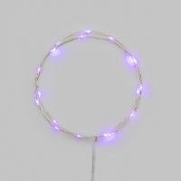 Электрогирлянда комнатная Neon-Night Роса 2 м 20 ламп цвет фиолетовый 1 режим работы