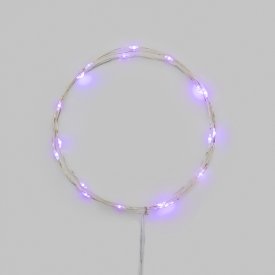 Электрогирлянда комнатная Neon-Night Роса 2 м 20 ламп цвет фиолетовый 1 режим работы