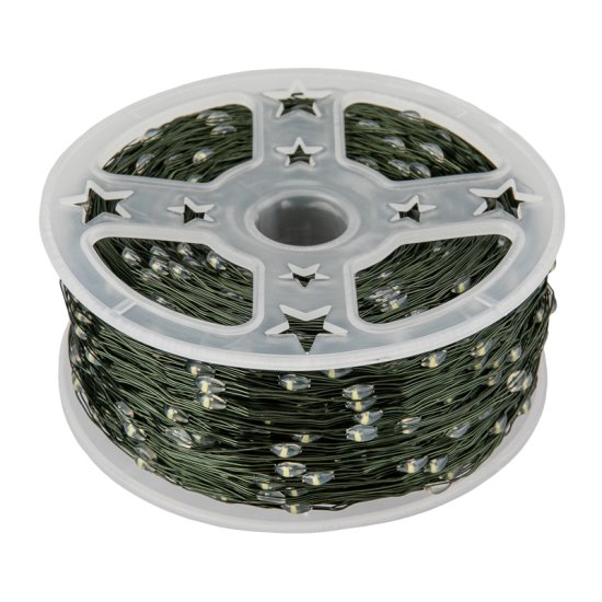 Электрогирлянда комнатная Neon-Night Роса 200 м 2000 ламп цвет белый 8 режимов работы