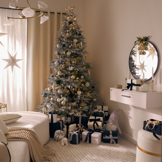 Декоративная макушка KREAFORTA Звезда h25 см шампань