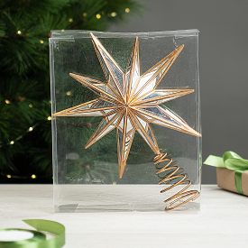 Декоративная макушка KREAFORTA Звезда h31 см золотой