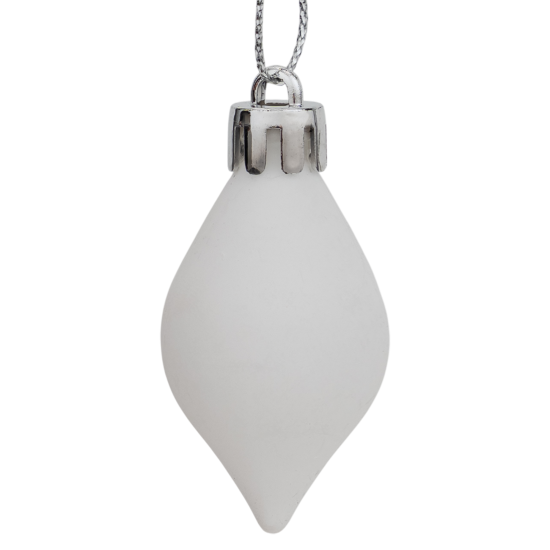 Елочные украшения KREAFORTA черно-белый 100 шт.