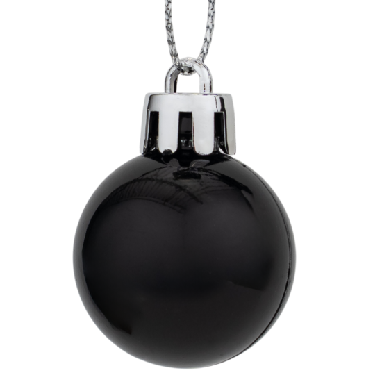 Елочные украшения KREAFORTA черно-белый 100 шт.