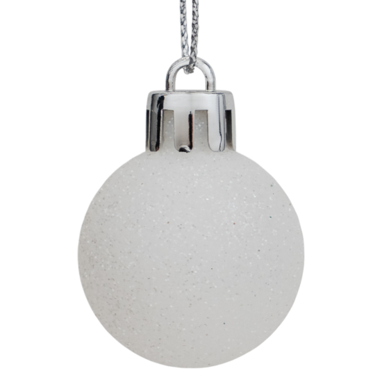 Елочные украшения KREAFORTA черно-белый 100 шт.