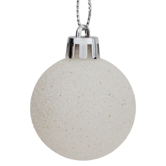 Елочные украшения KREAFORTA черно-белый 100 шт.