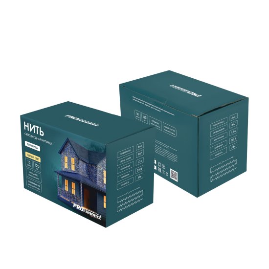 Электрогирлянда уличная Neon-Night 10 м 120 ламп цвет теплый белый 1 режим работы