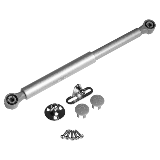 Газовый лифт с фиксатором 8 кг цвет серый