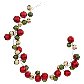Гирлянда декоративная KREAFORTA 180 см с шарами разноцветный