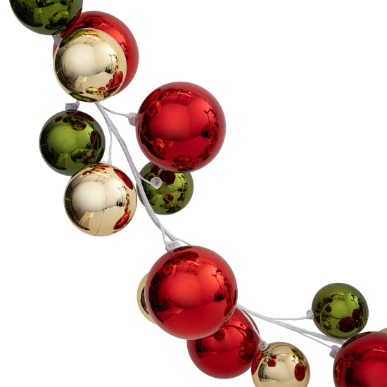 Гирлянда декоративная KREAFORTA 180 см с шарами разноцветный
