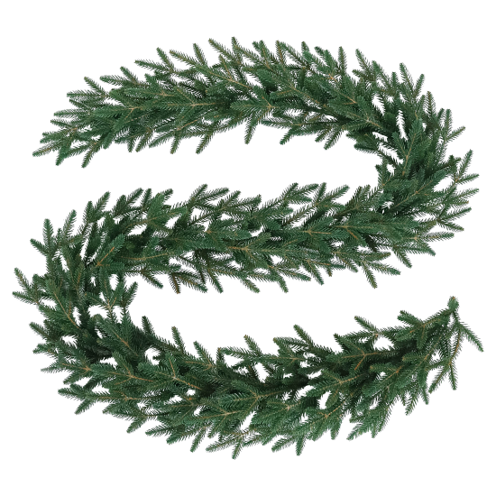 Хвойная гирлянда Новая елка Итальянская 200 см
