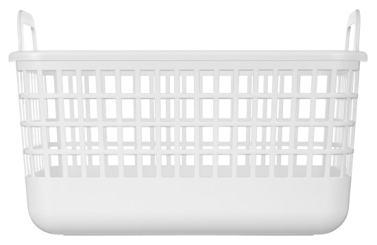 Корзина Анапа 12л прямоугольная цвет белый