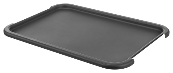 Корзина Анапа 15л прямоугольная цвет серый