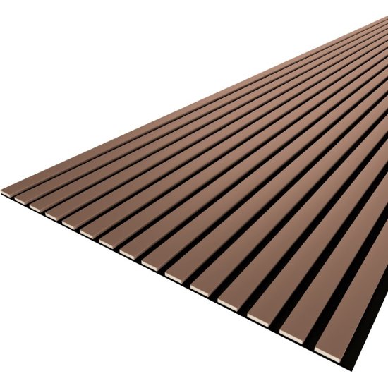 Панель акустическая 600х2780х9 мм Stella De Luxe terracotta 1,7 кв.м (цб-20437)