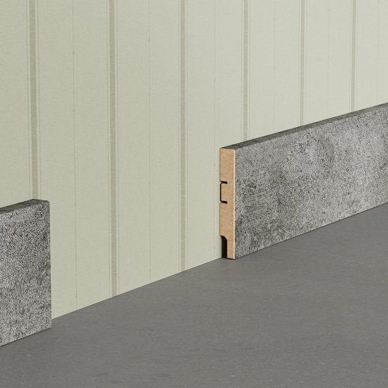 Плинтус МДФ Artiva бетон невский 80х16х2400 мм