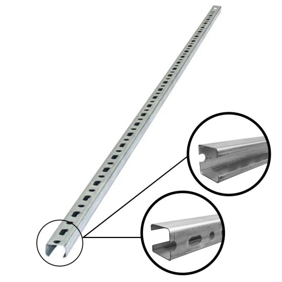 Профиль монтажный П-образный 38х40х2000х1,2 мм