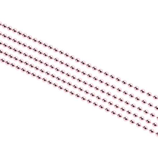 Бусы новогодние KREAFORTA 10 м розовый