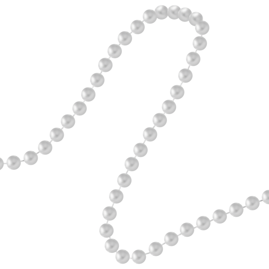 Бусы новогодние KREAFORTA 10 м перламутровый