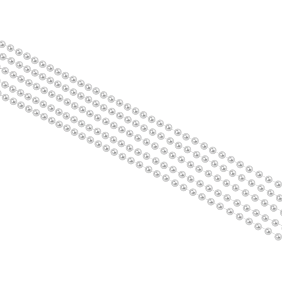 Бусы новогодние KREAFORTA 10 м перламутровый