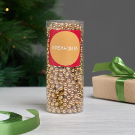 Бусы новогодние KREAFORTA 10 м карамельный