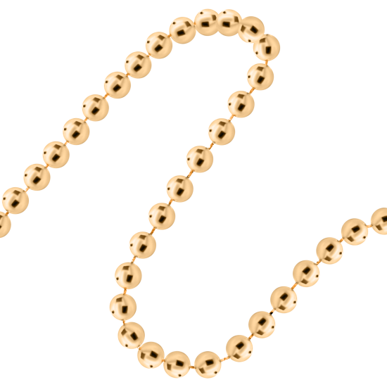 Бусы новогодние KREAFORTA 10 м карамельный