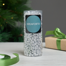 Бусы новогодние KREAFORTA 10 м серый